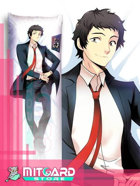 PERSONA 4 Tohru Adachi Body pillow case Dakimakura - 2